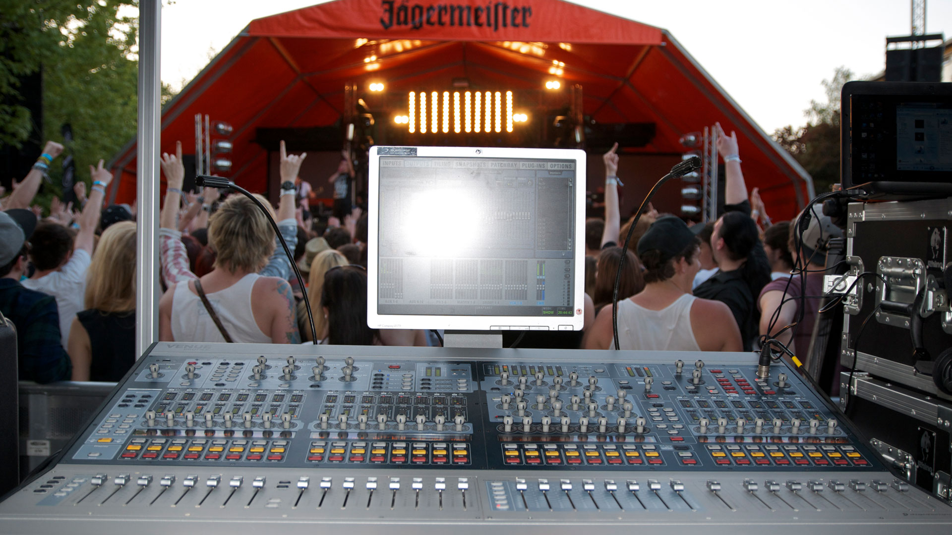 PA hire for festivals