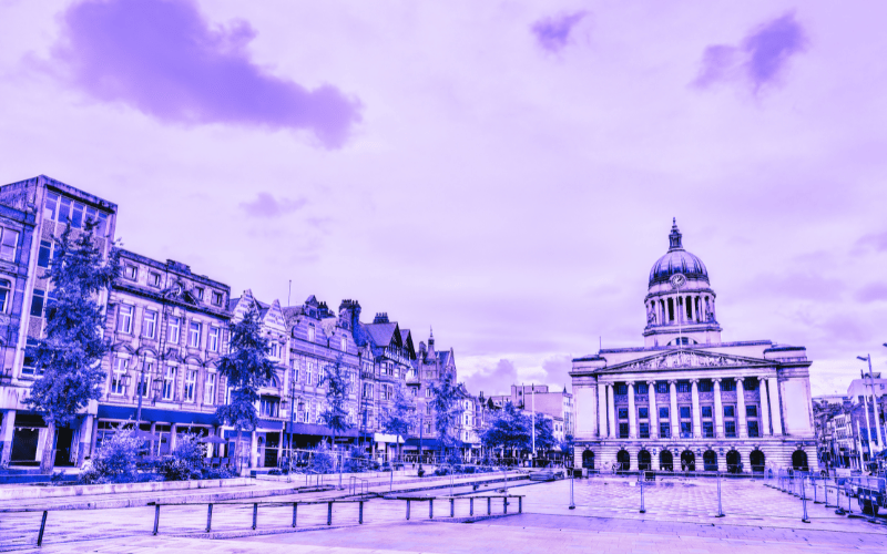 nottingham cityscape